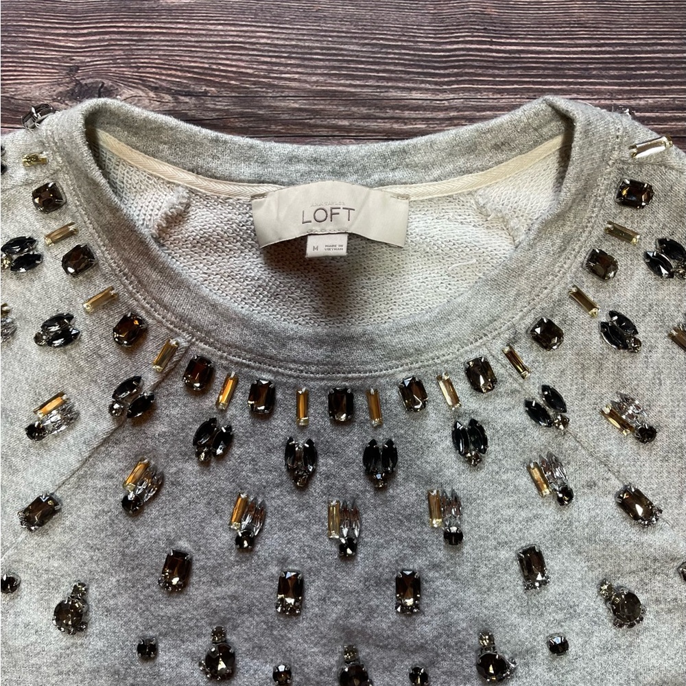 Loft Jeweled Sweater - Picture 2 of 2